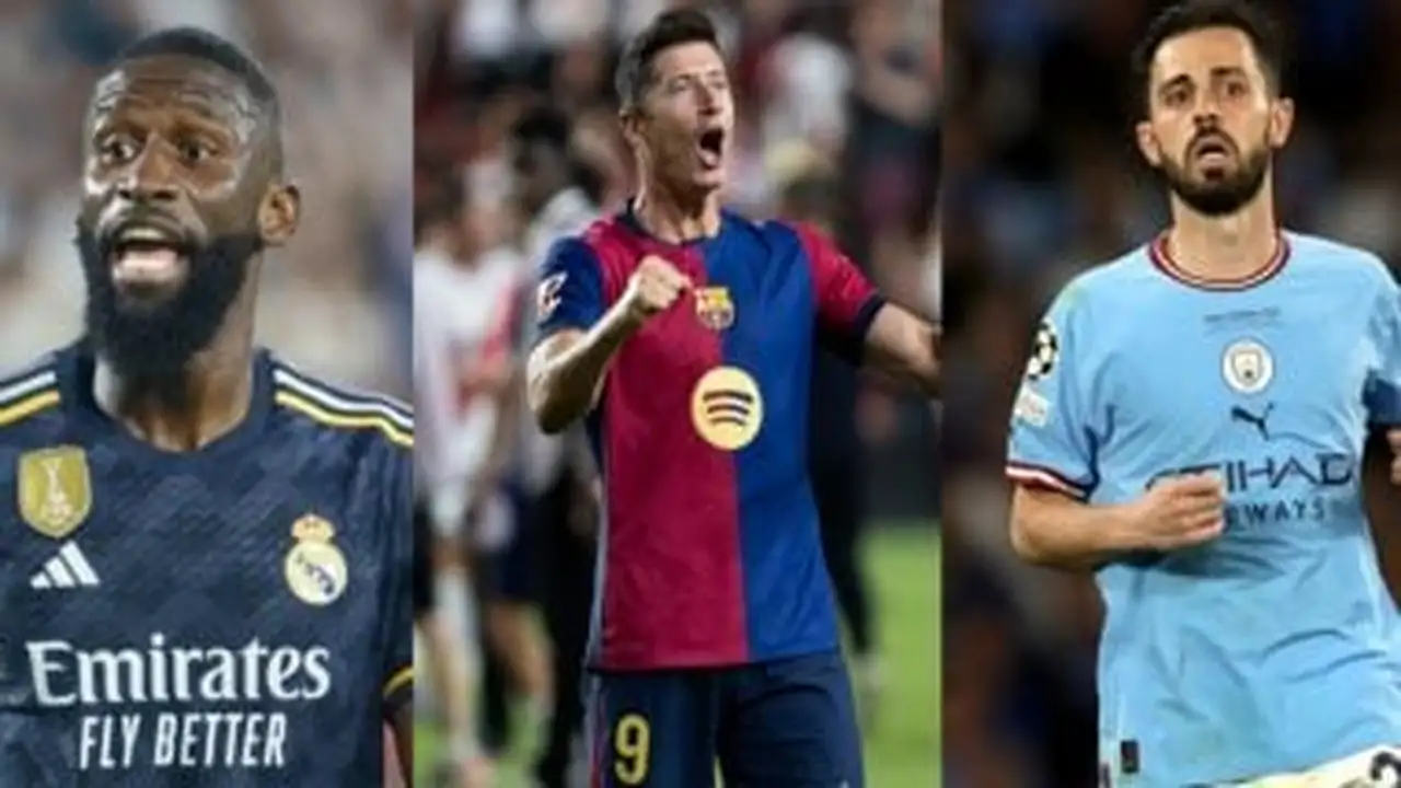 صافرة البداية.. ليفاندوفسكي يقود قائمة نجوم كرة قدم عقودهم تنتهي 2026